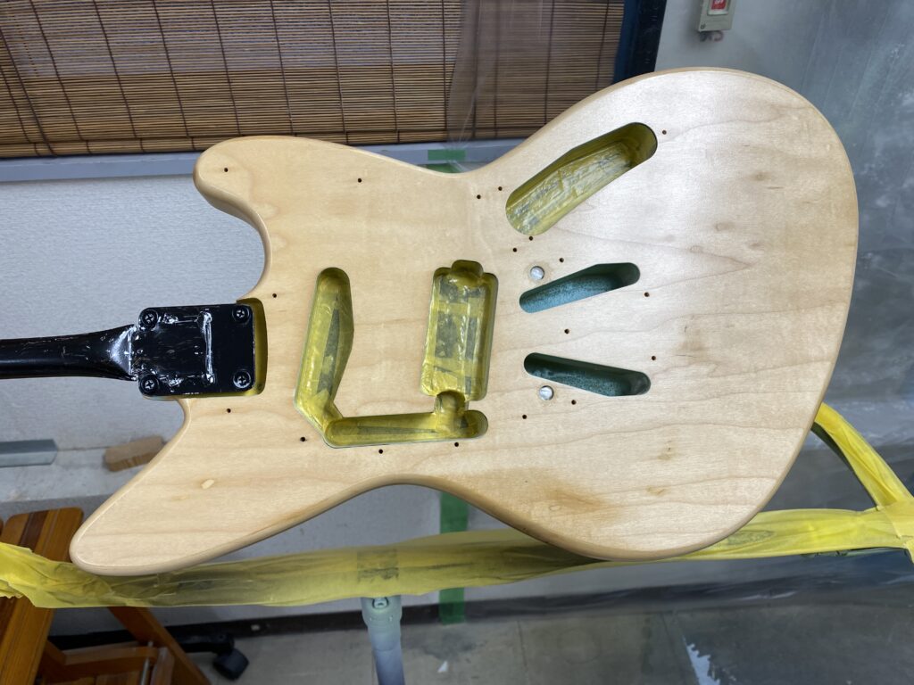 ウッドシーラー塗装