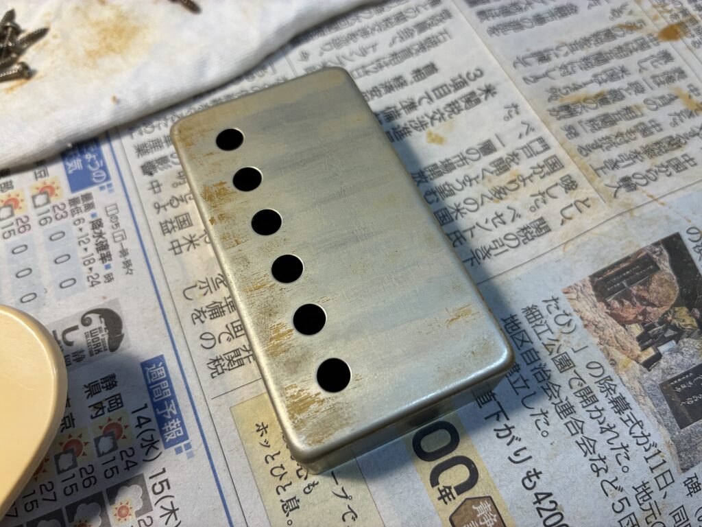 ピックアップカバーエイジング